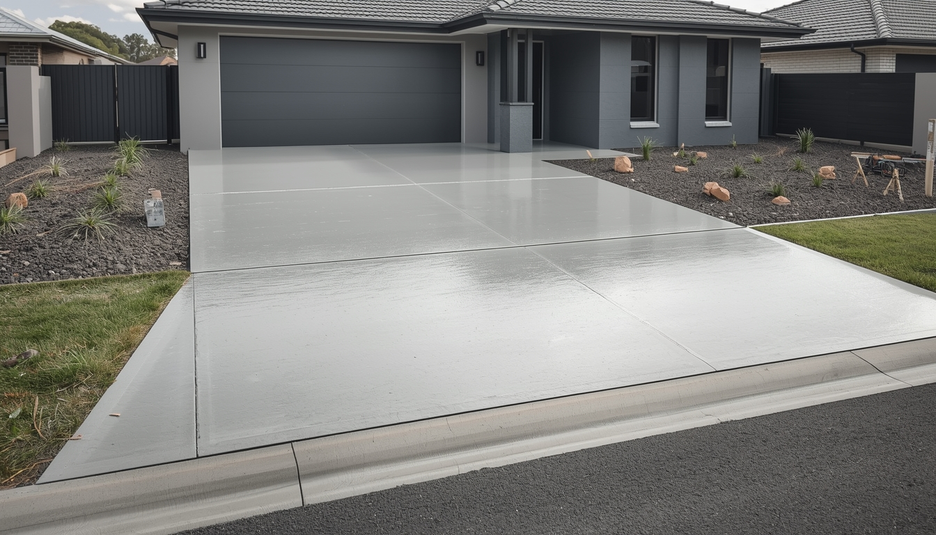 freshly-constructed-concrete-driveway-melbourne-elementor-io-optimized