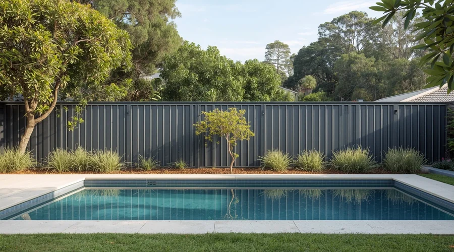 Colorbond pool fencing — low-maintenance and fully compliant option