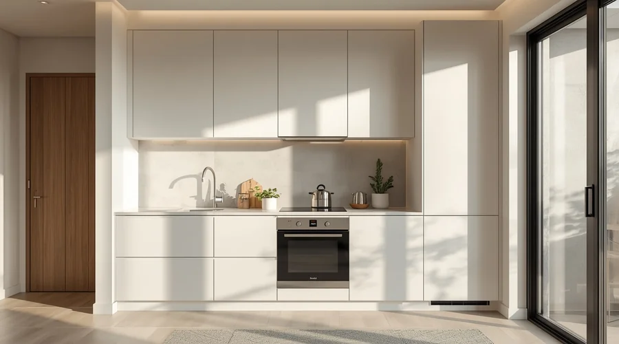 Small kitchen renovation — maximising storage and light in a compact space