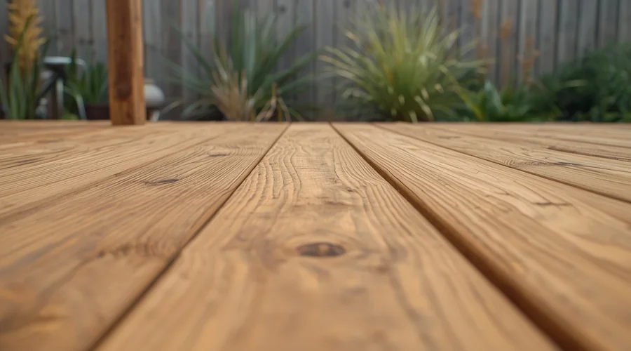 Treated pine decking — affordable entry-level timber option