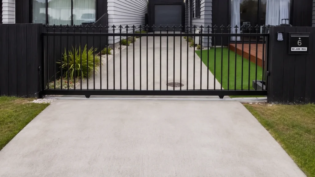 automated-sliding-driveway-gate-yarraville-closed-scaled