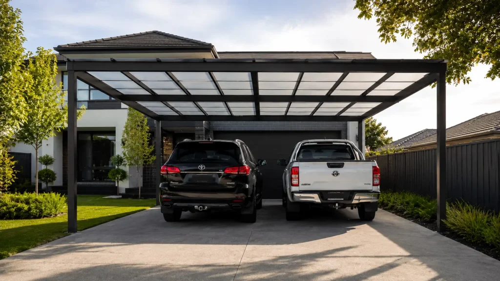 double-carport-polycarbonate-roof-melbourne.