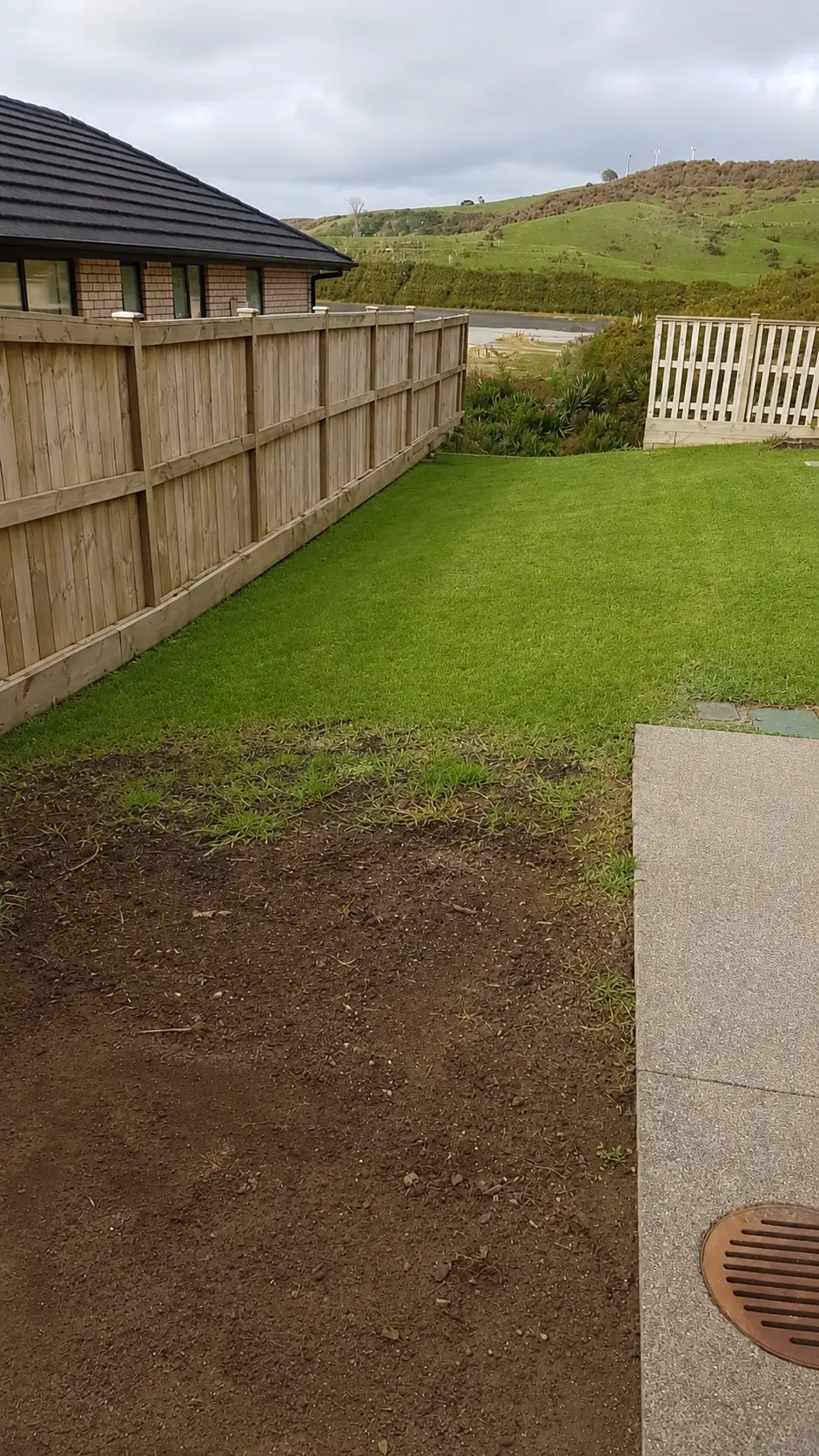 concreting taylors lake before
