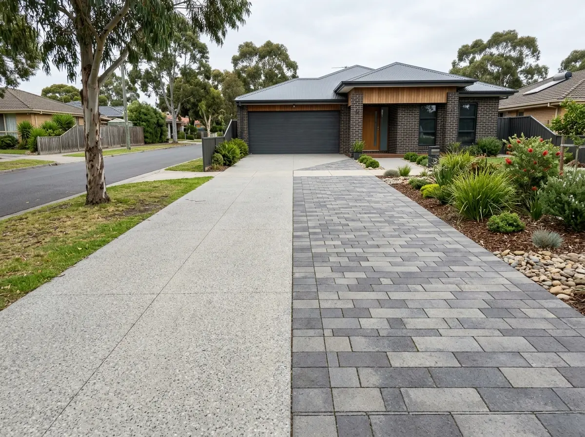 concrete-vs-pavers-driveway-melbourne