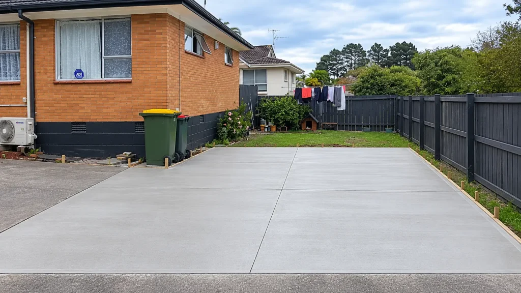 concreting project complete